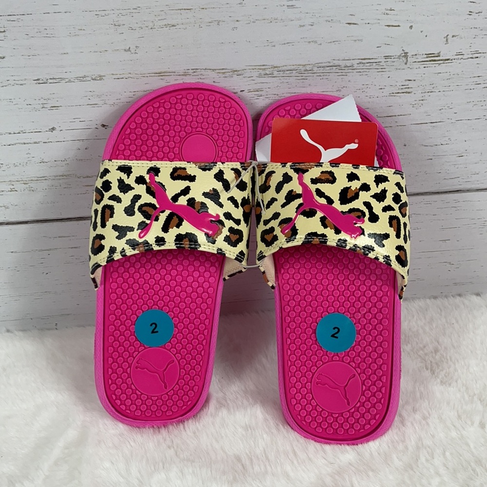 Puma Leopard spot Slides - Picture 9 of 10